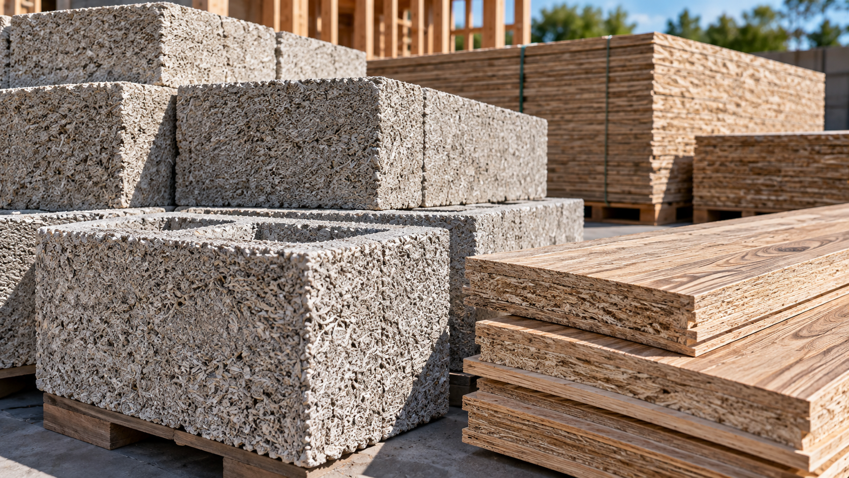 Industrial hemp and hempcrete